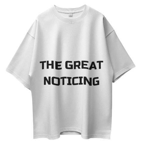 The Great Noticing T Shirt
